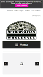 Mobile Screenshot of metropolitanwholesale.com